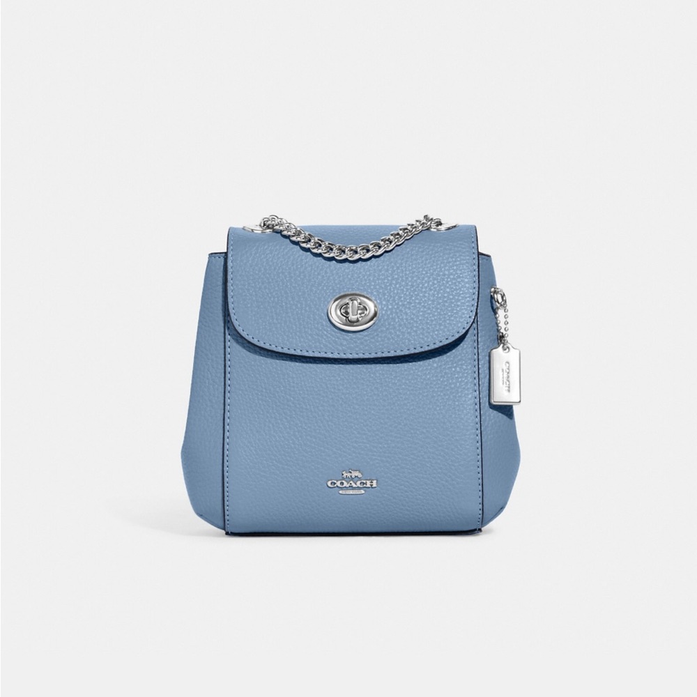 Coach Blue Leather Women's Bag